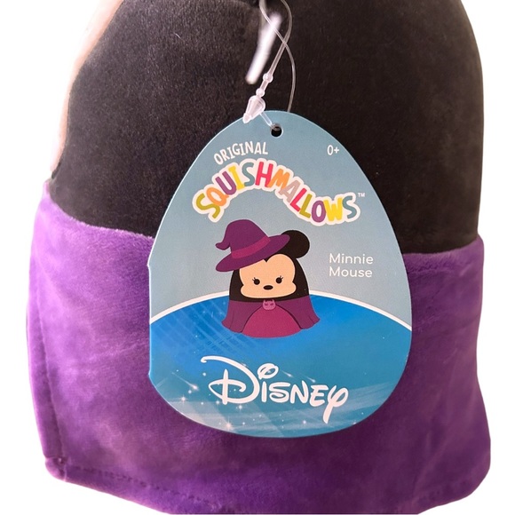 Squishmallow x Disney Halloween Minnie Witch Plush 8” - Picture 3 of 4